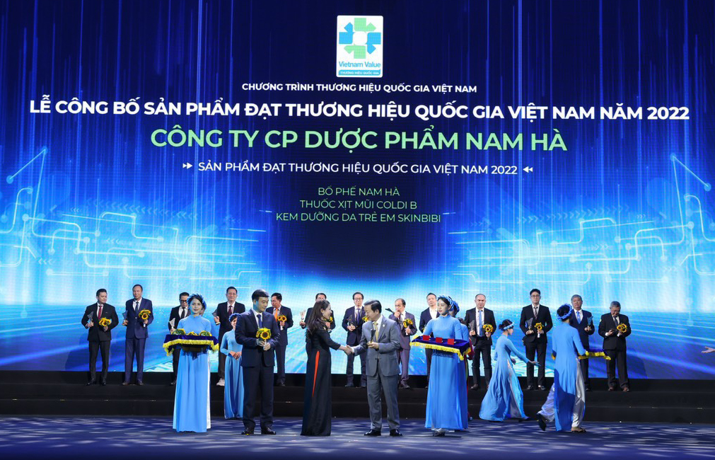 Factors that help Nam Ha Pharma achieve National Brand