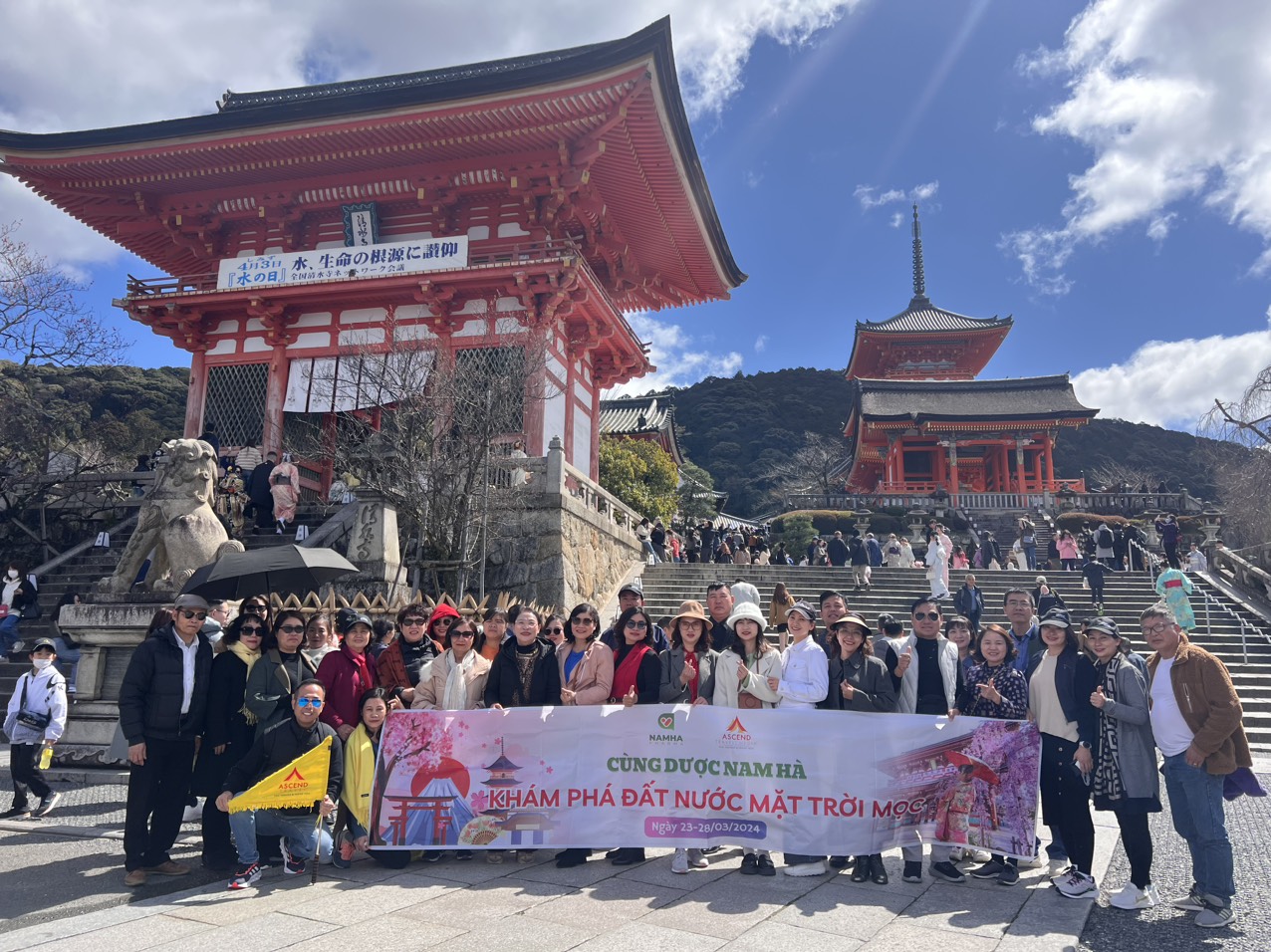 Dược Nam Hà tổ chức du lịch Nhật Bản tri ân khách hàng thân thiết 