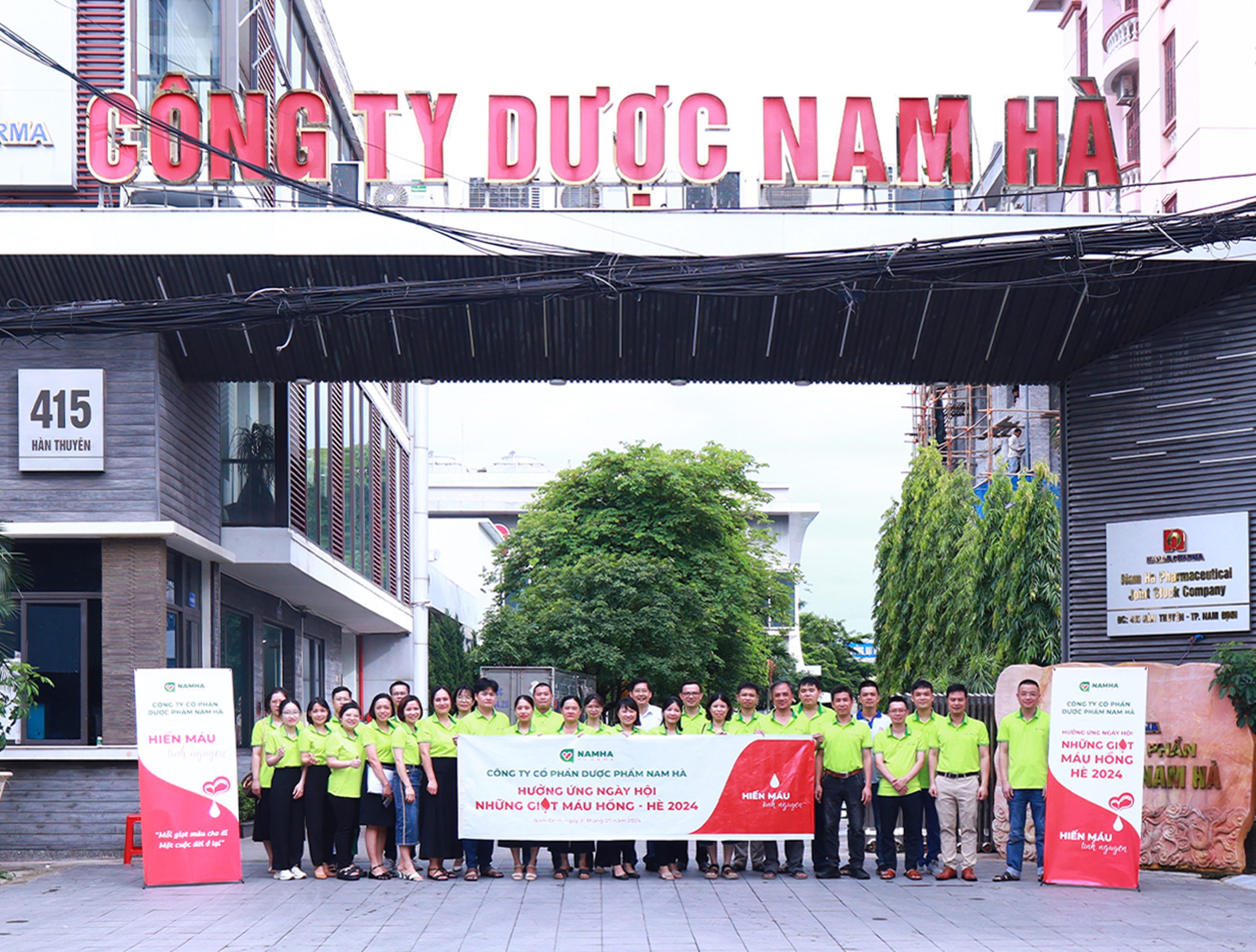 Nam Ha Pharmaceutical JSC to participate in the heartwarming 2024 summer blood donation event “Red Blood Drops”