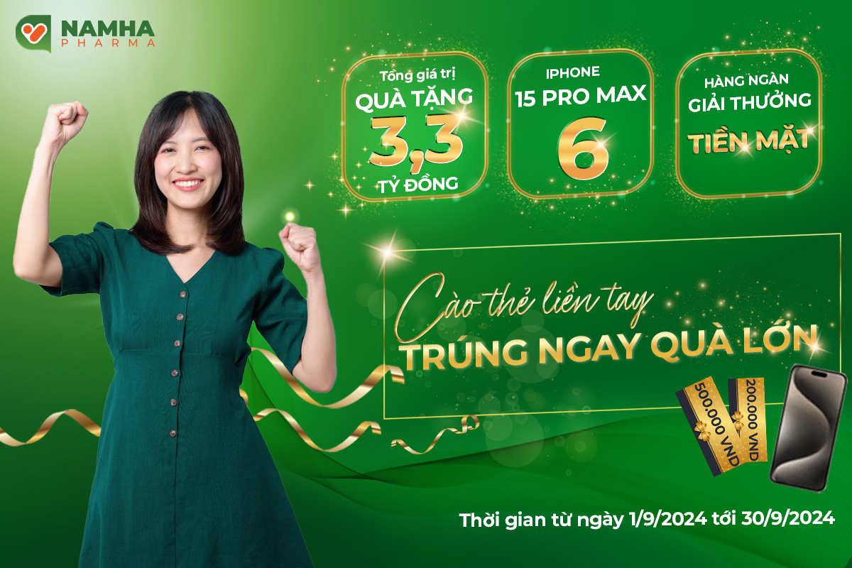 Cào thẻ liền tay – Trúng ngay quà lớn