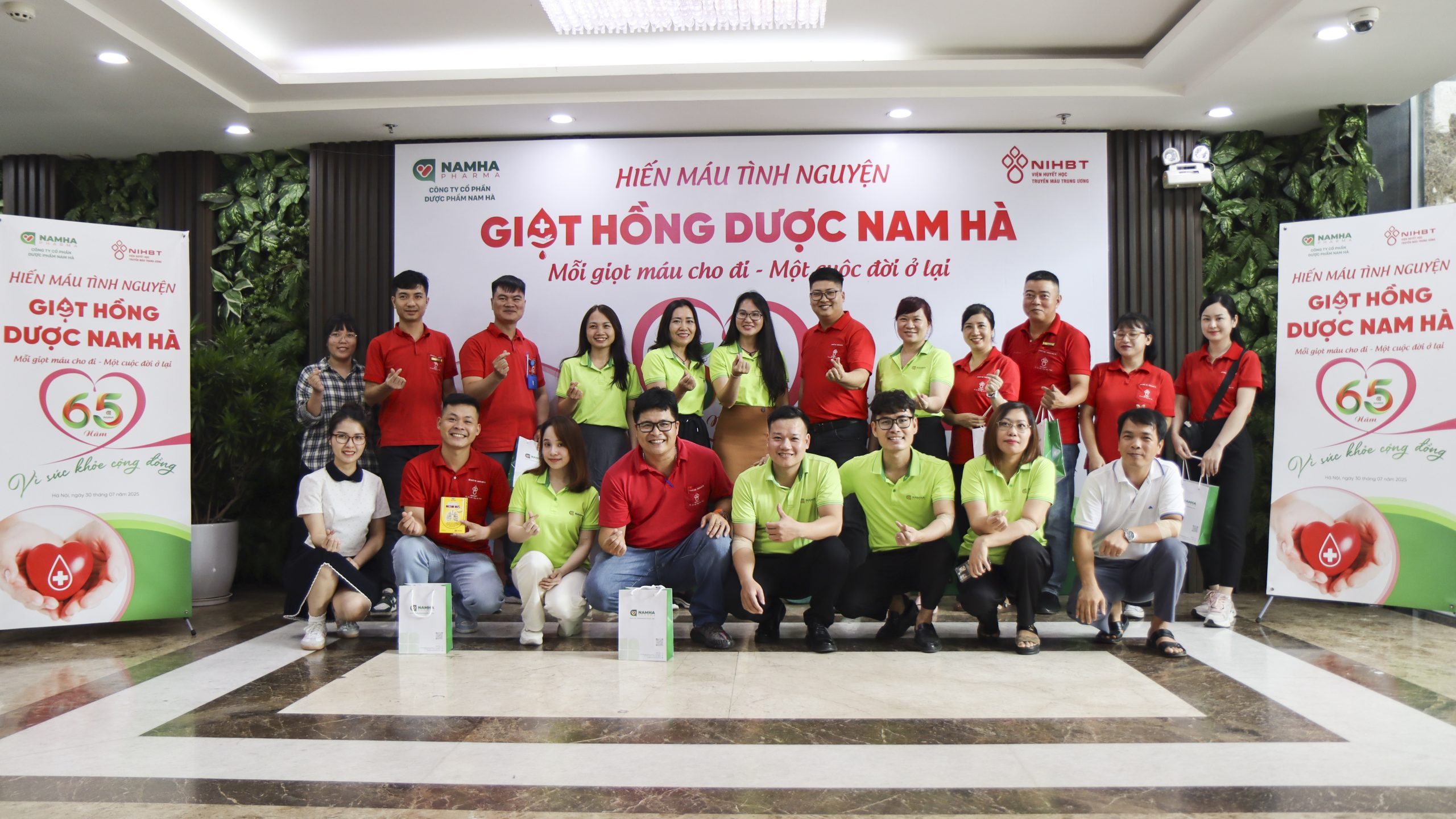 Dược Nam Hà: Hiến máu tình nguyện – 65 năm vì sức khoẻ cộng đồng