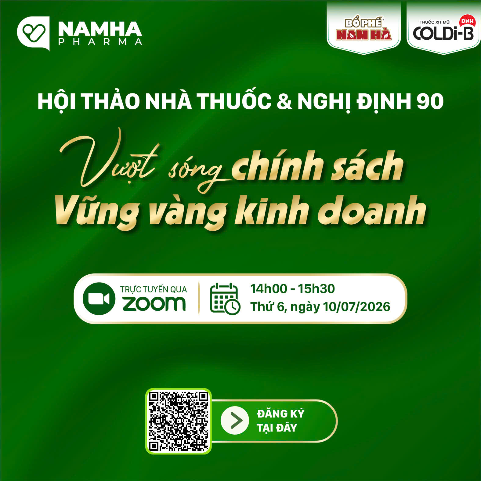 Dược Nam Hà tổ chức Hội thảo “Nhà thuốc & Nghị định 90” – Đồng hành cùng nhà thuốc thích ứng với chính sách mới